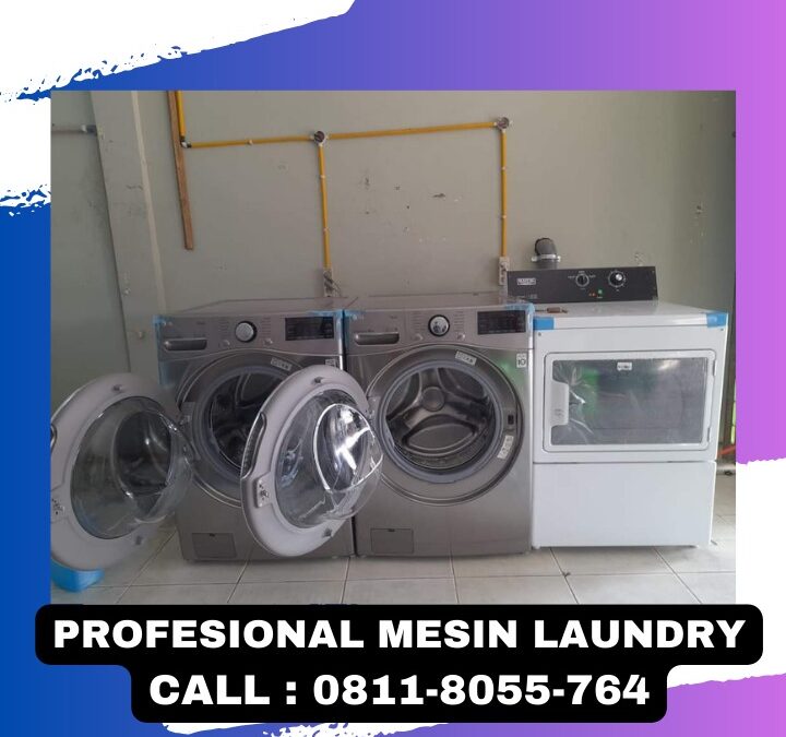 JUAL MESIN LAUNDRY KENDARI