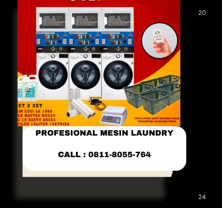 JUAL MESIN LAUNDRY NATUNA