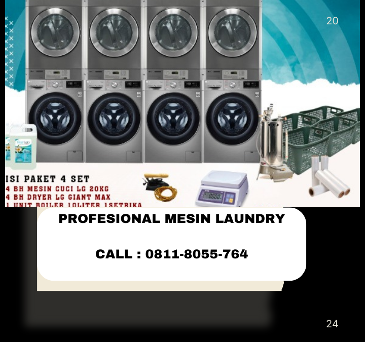 JUAL MESIN LAUNDRY MAPPI