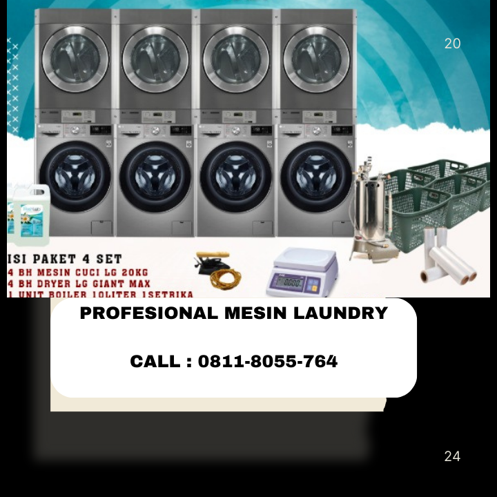 JUAL MESIN LAUNDRY MAPPI