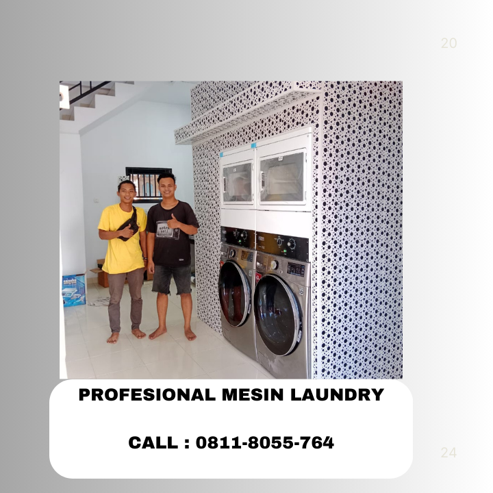 Jual mesin laundry Kutai Barat