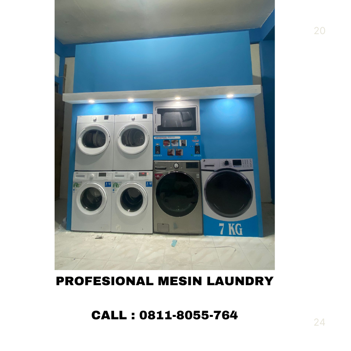 Jual mesin laundry Tana Tidung