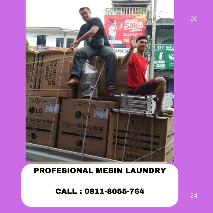 JUAL MESIN LAUNDRY BUTON