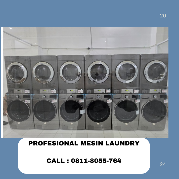 Jual mesin laundry Balikpapan