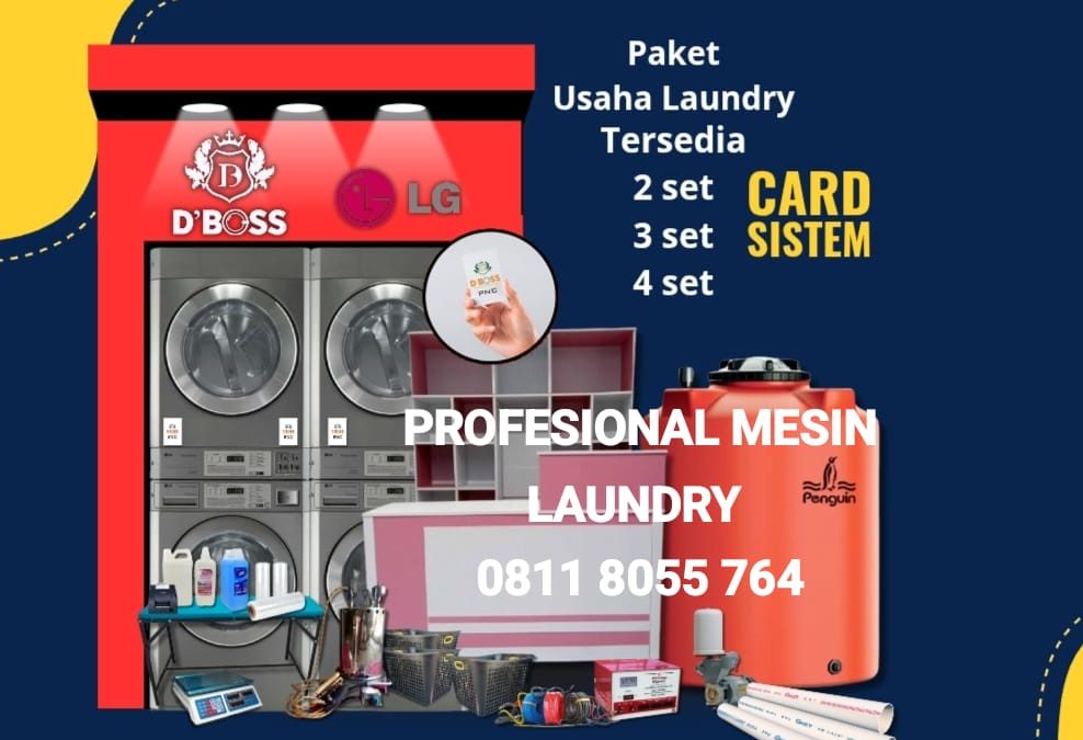 JUAL MESIN LAUNDRY CILEGON