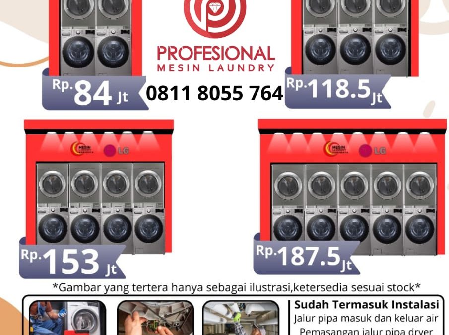 JUAL PAKET MESINLAUNDRY TANGGERANG