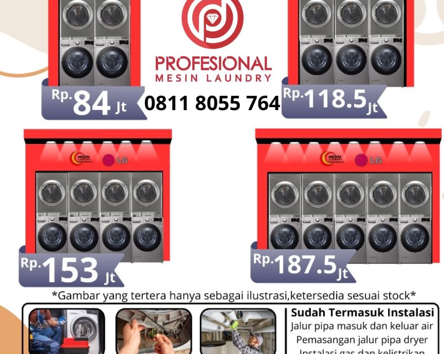 JUAL PAKET MESINLAUNDRY TANGGERANG