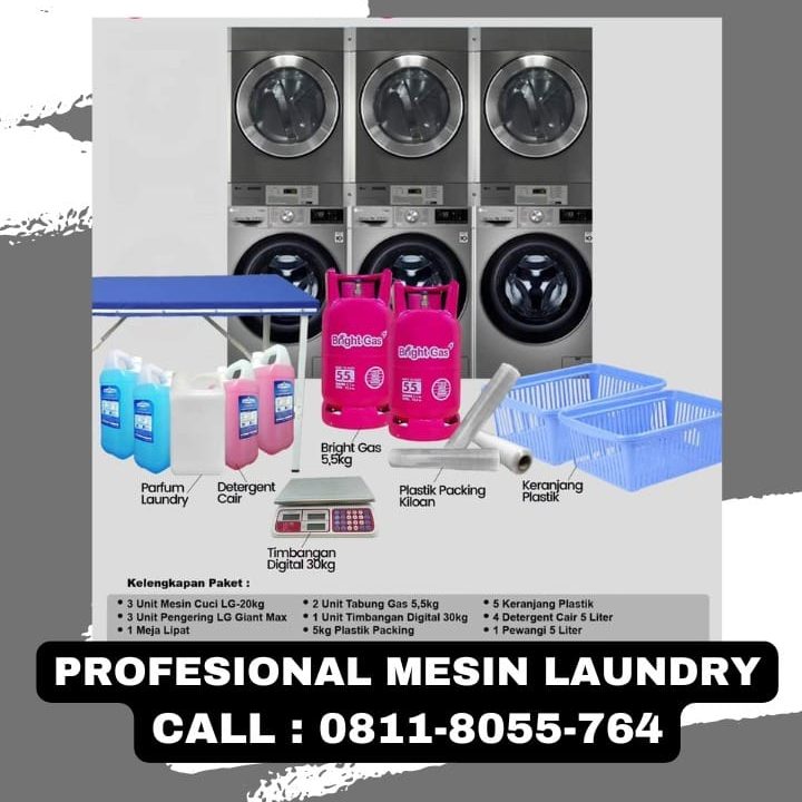 JUAL PAKET MESINLAUNDRY SUKAMARA