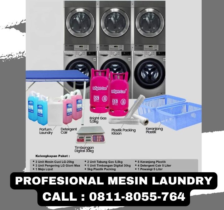 PERLENGKAPAN MESIN LAUNDRY JAKARTA