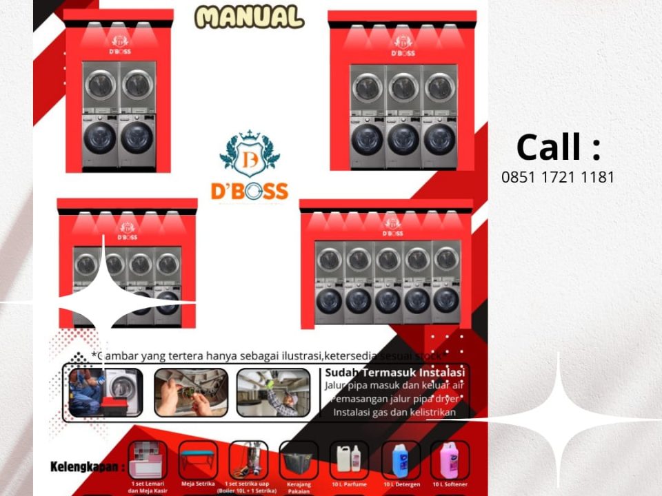 READY PAKET MESINLAUNDRY TEBINGTINGGI SUMUT