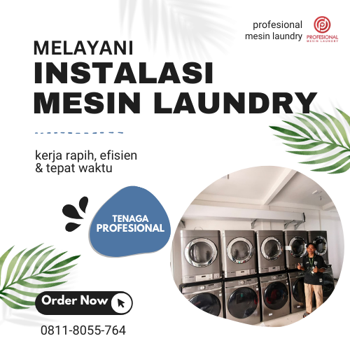JasaInstalasi Mesinlaundry Profesional Jakarta